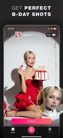 Glam AI: Video & Photo Editor App Store preview screenshot 2