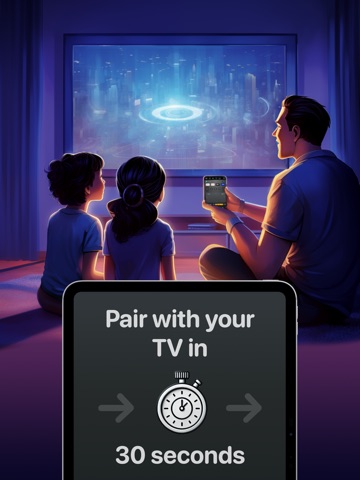 TV Remote Control “Universo” iPad screenshot