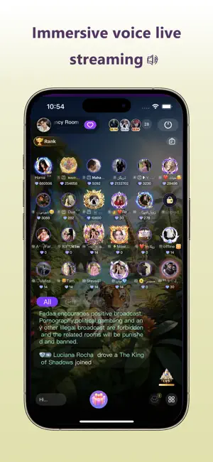 Fadaa-Music & Voice Rooms screenshot 3