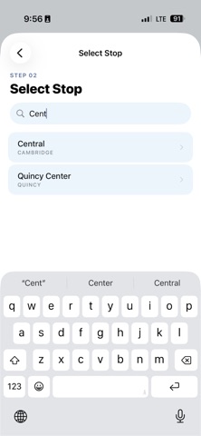 Next MBTA Screenshot 6 of 6