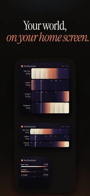 WorldTimeFinder: Time Zones screenshot 4