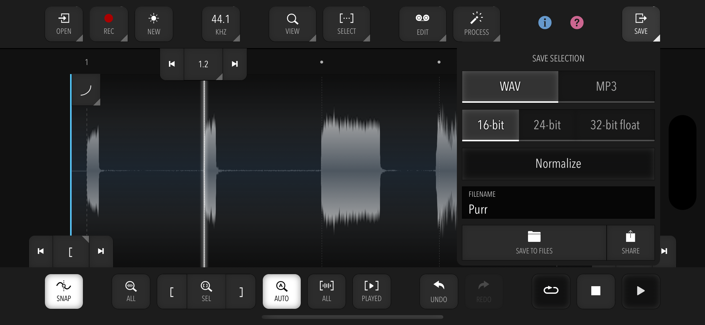 Meow | Audio Editor