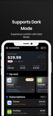 LicenseHub: Track Sub & Keys Screenshot 5 of 5