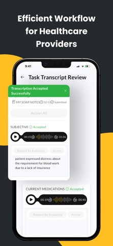 Scribejoy: Medical Transcriber Screenshot 3 of 5