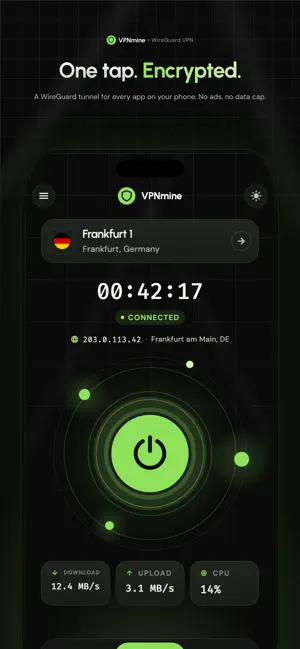 VPNmine — Fast & Secure VPN screenshot 4