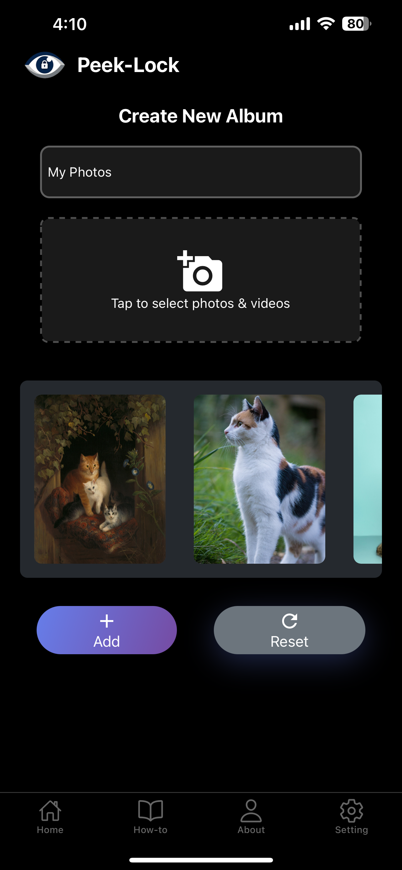 Peek Lock screenshot 3