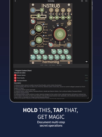 RackDocs - Eurorack Reference iPad screenshot