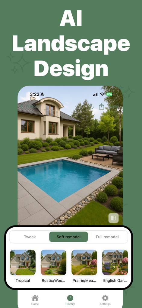 AI Garden Design: Yardly - Graphics & Design App | MWM