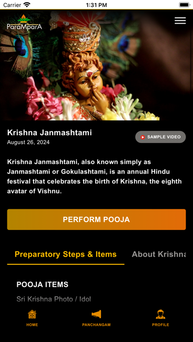 PARAMPARA Screenshot