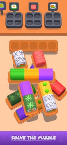 Sushi Slice Puzzle iPhone screenshot