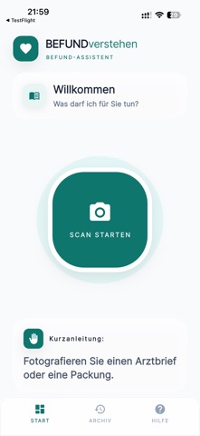 BEFUNDverstehen screenshot