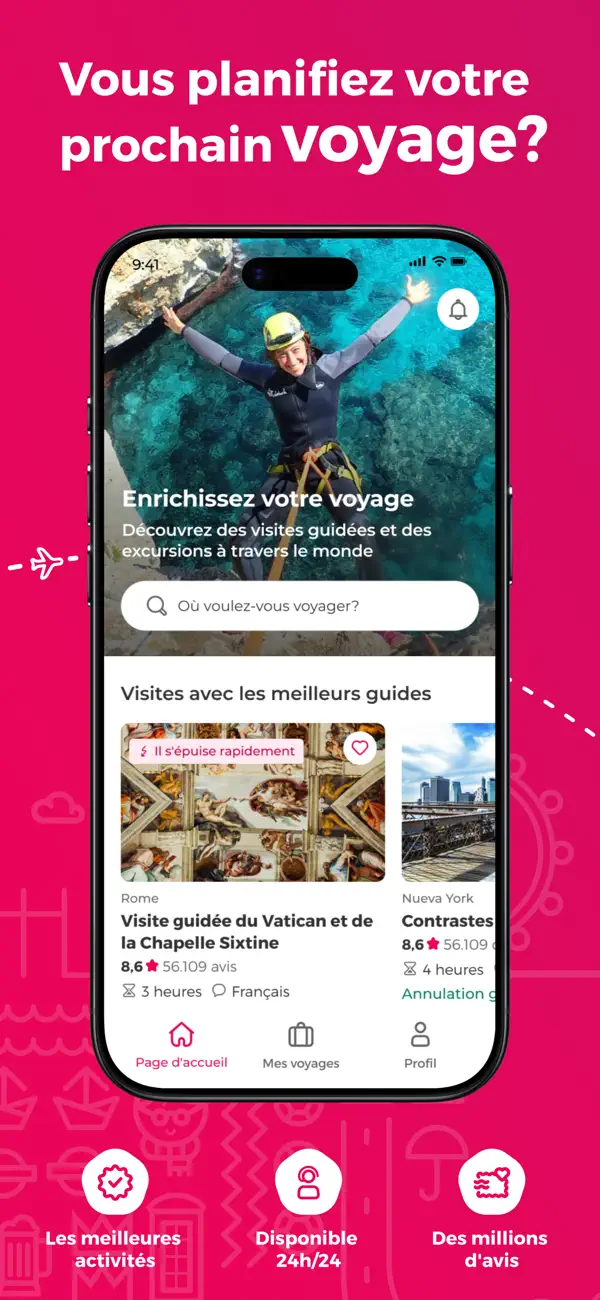 Screenshot #1 pour Civitatis: cap sur le monde !