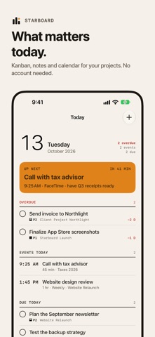 Starboard: Kanban Planner screenshot 1