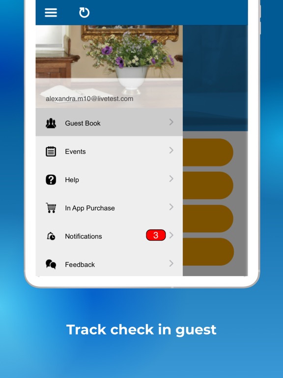 Screenshot #4 pour Check In Guest Book App
