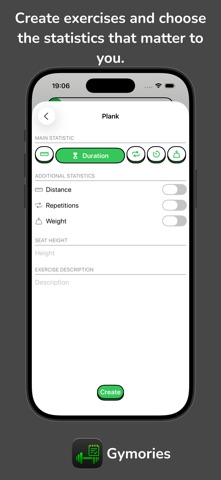 Gymories screenshot