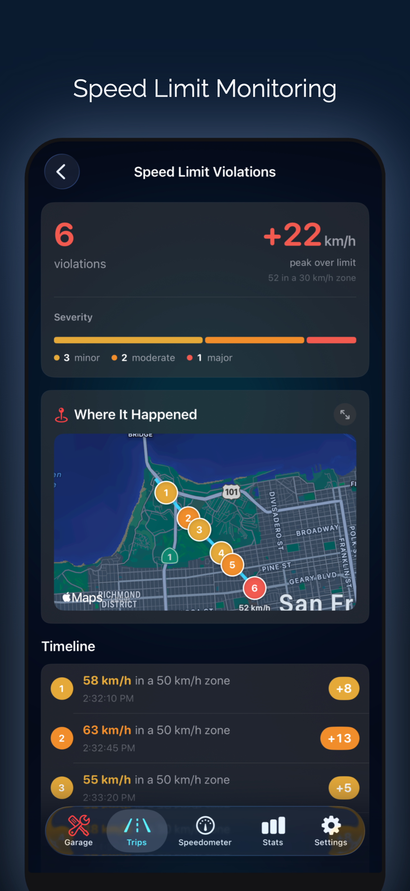 Speedometer: Driving Tracker screenshot 7