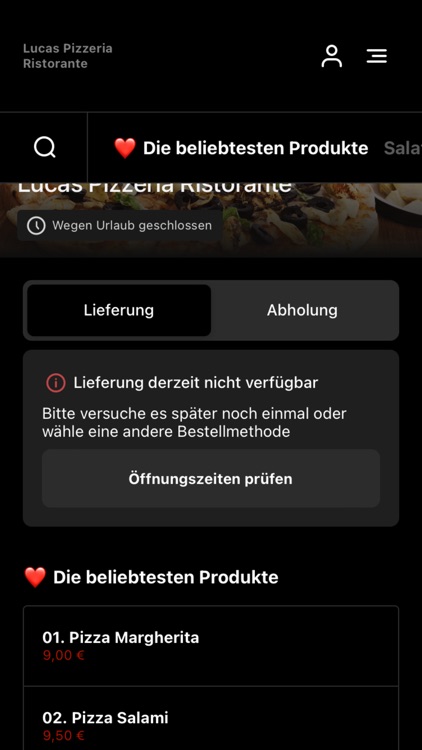 Lucas Pizzeria Ristorante