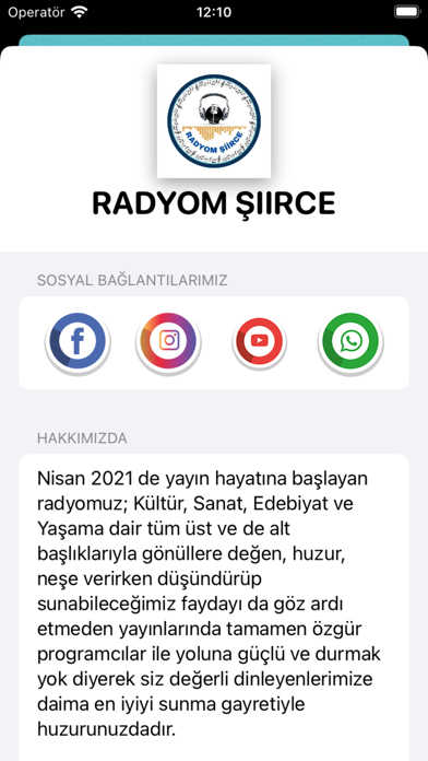 Radyom Şiirce Screenshot