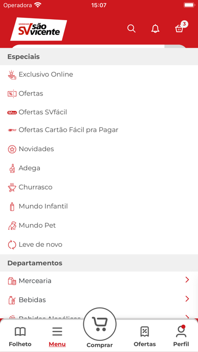São Vicente Online Screenshot