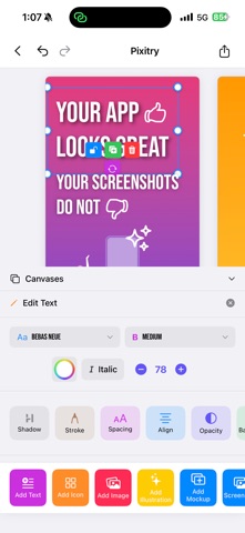 Pixitry screenshot