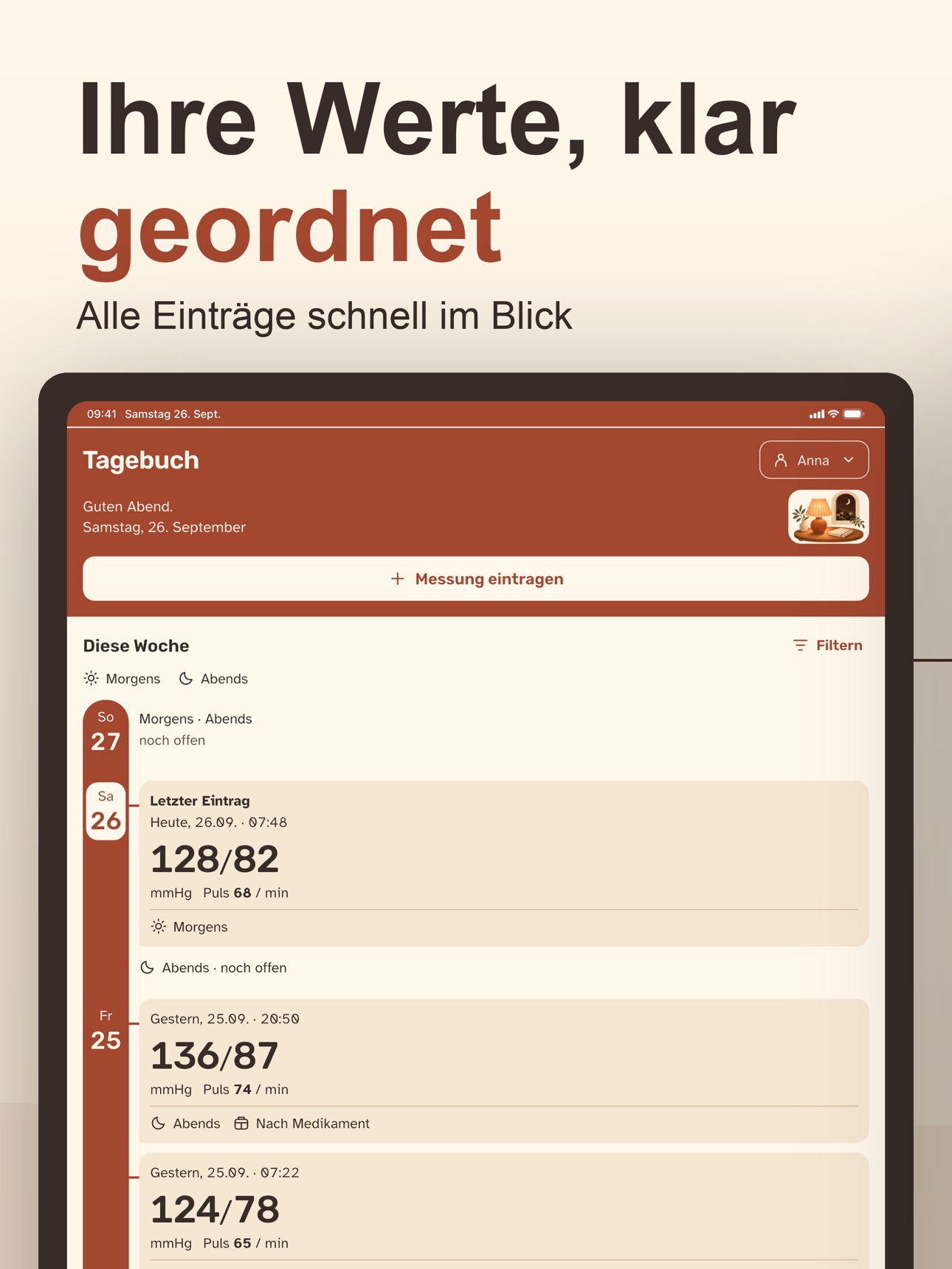 Screenshot 7 of Blutdruck Notiz