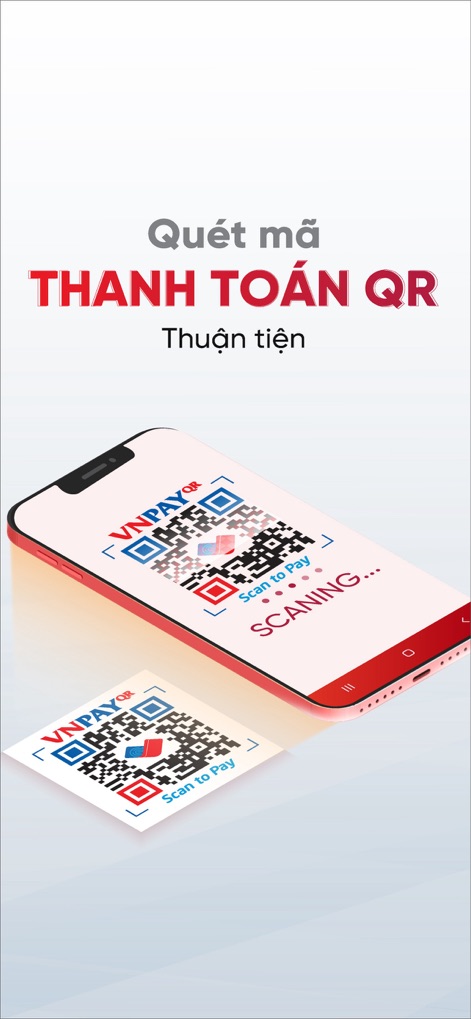 Agribank Plus - A tela demonstra a capacidade de 'Quét mã THANH TOÁN QR', permitindo pagamentos rápidos e convenientes por meio da digitalização de códigos QR.