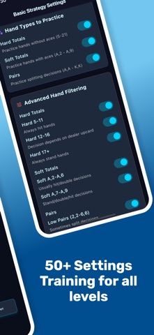Blackjack AI Pro Training Screenshot 2 of 9