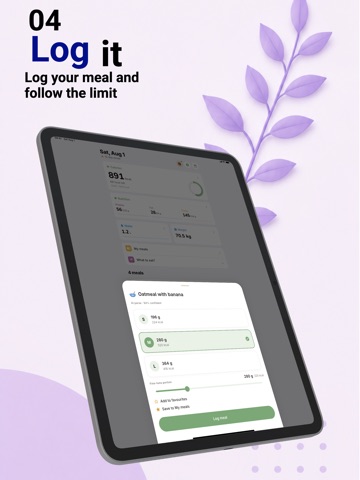 Talk2Fit: AI Calorie Tracker iPad screenshot
