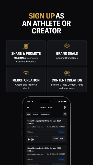 MILLIONS: Sports & Commerce Screenshot