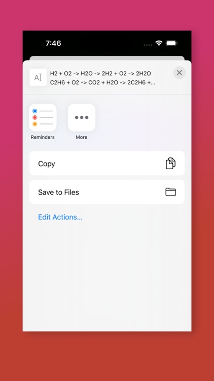 ChemEquation Balancer screenshot-4