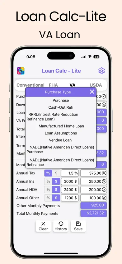 Loan Calc-Lite screenshot 5