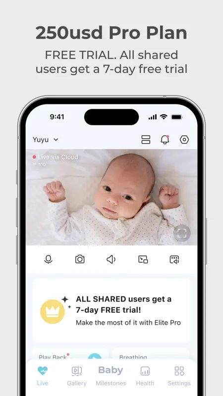 Lollipop - Smart baby monitor screenshot 3 of 7