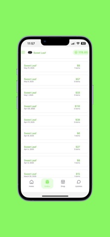 Sweet Leaf Cannabis Co. iPhone screenshot