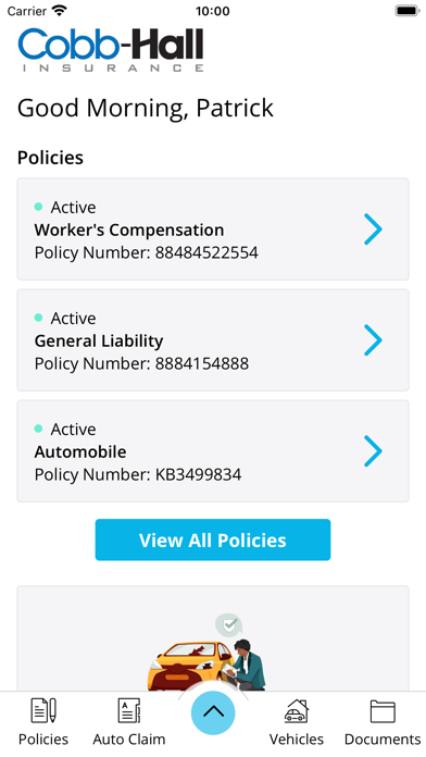 Cobb-Hall Insurance 24/7 Screenshot