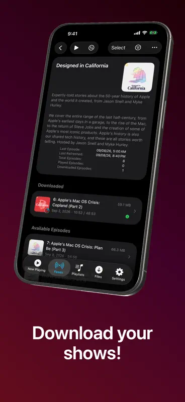 Localcaster - Podcast Player screenshot 3 of 4