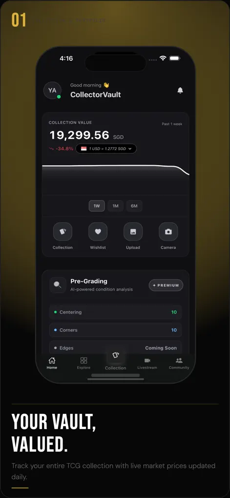 CollectorVault - Reference App | MWM
