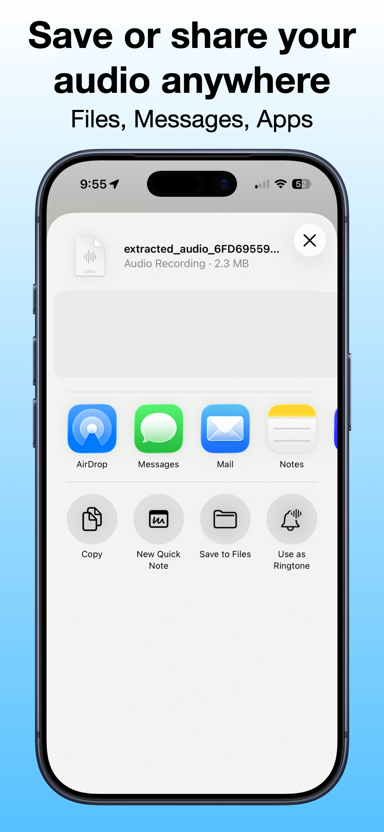 Save Audio from Video screenshot 4
