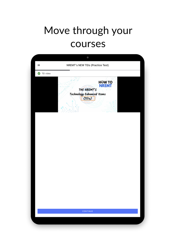 How To NREMT iPad screenshot 4 - Education app