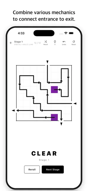 OneWay: Path Puzzle screenshot 4