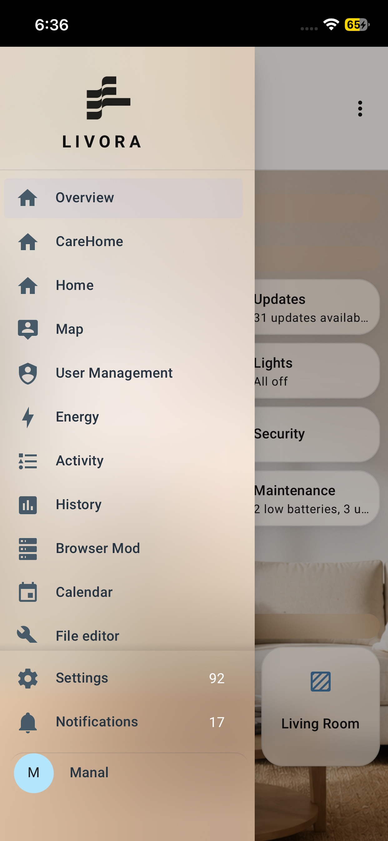 Screenshot 5 of Livora — Intelligent Living
