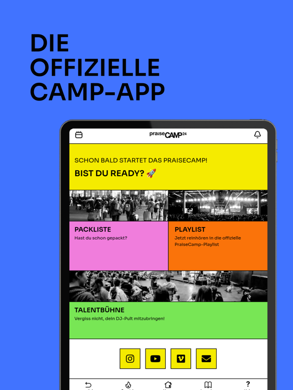 Screenshot #4 pour PraiseCamp App