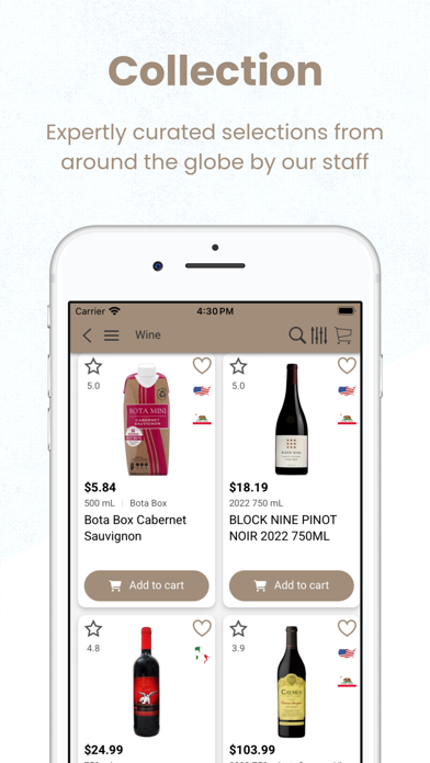 Avon Wines & Spirits Screenshot