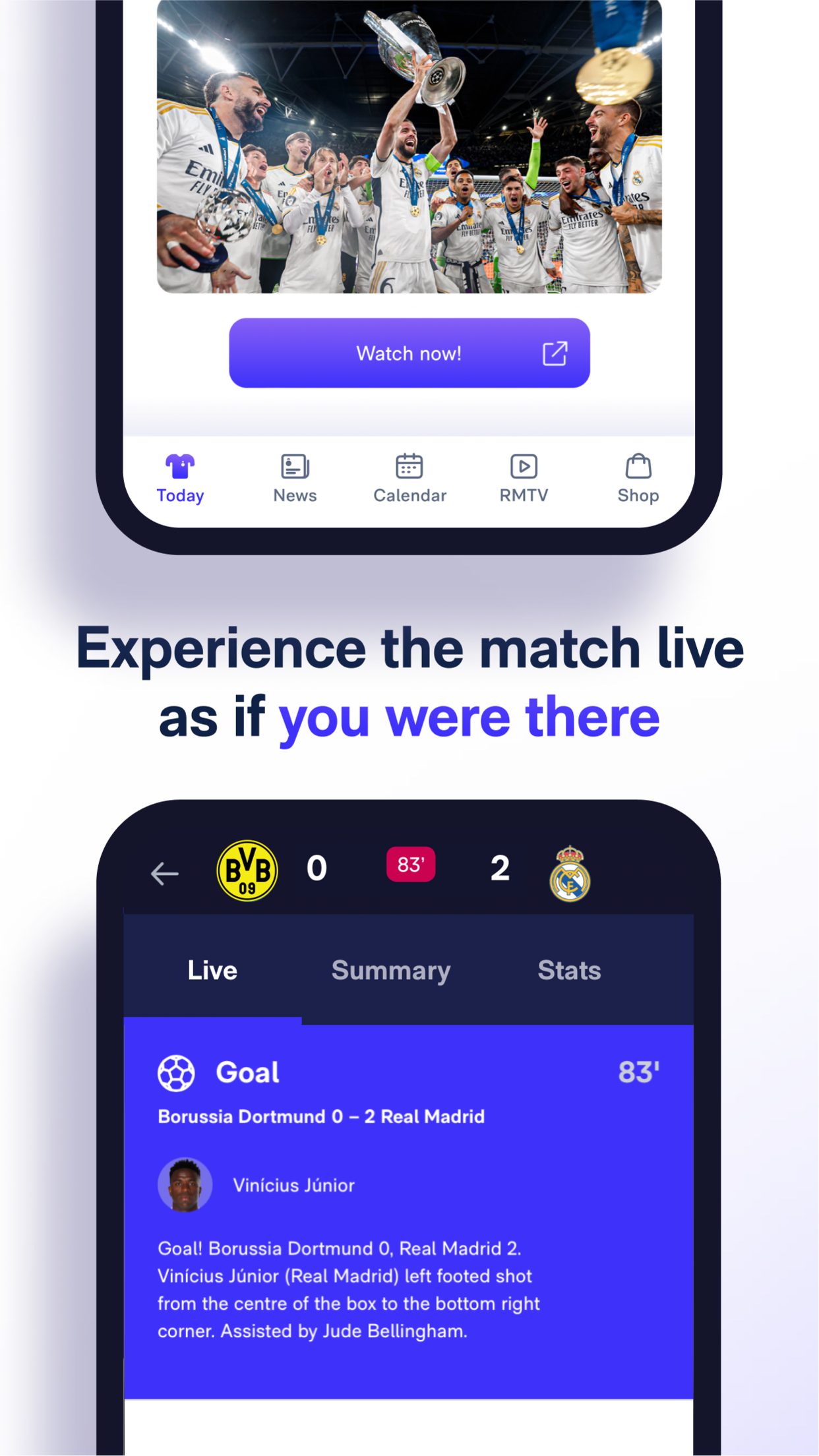 Real Madrid screenshot 2