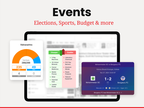 NDTV News App iPad screenshot 9 - News app