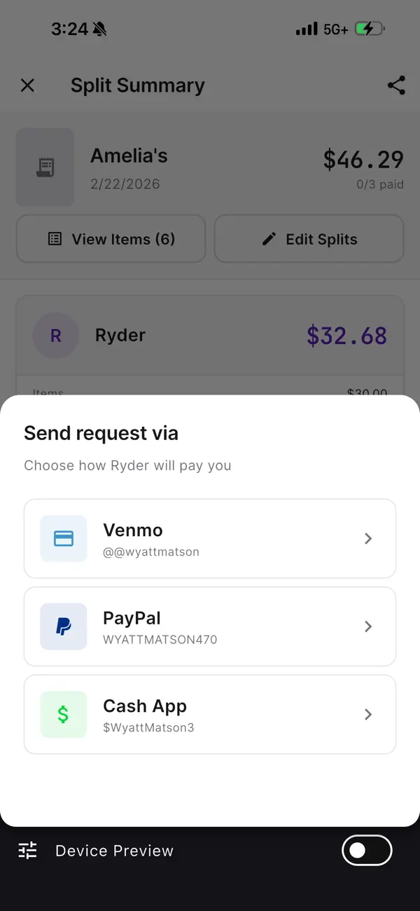 #6. Billchop: Scan Split Settle (iOS) Podle: WYATT JOHN MATSON