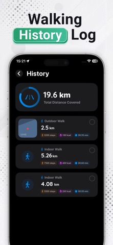 Step Counter - Walking iPhone screenshot