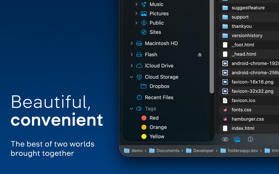 #3. Folders File Manager (macOS) di: Andriy Konstantynov