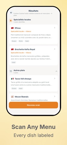 LocalDish — Food Identifier screenshot