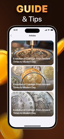 Coin Identifier & Collector screenshot