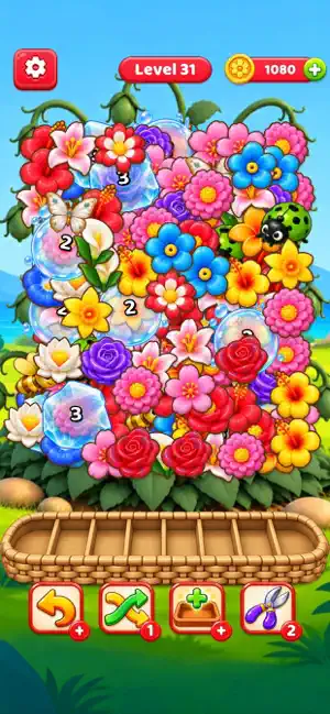 Trio Bloom: 3D Puzzle Match screenshot 3